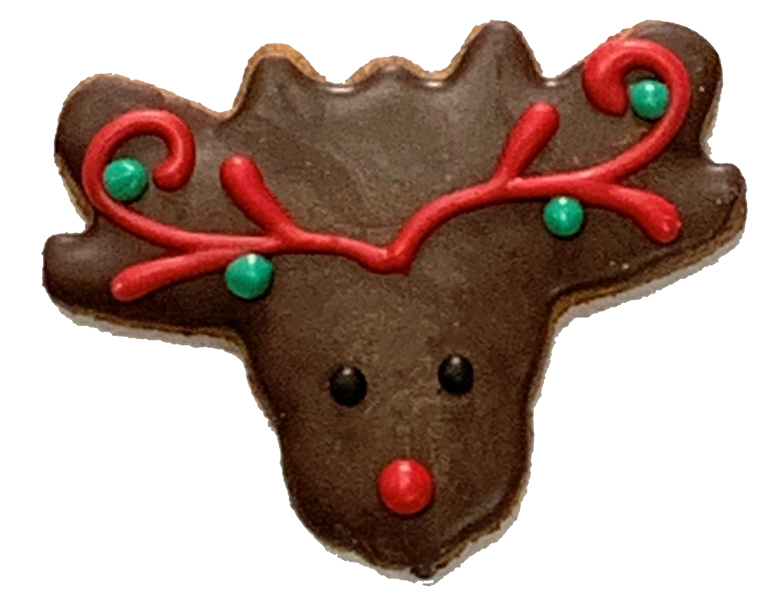 Pawsitively Gourmet Rudolph with Lights Dog Treats, 1-count