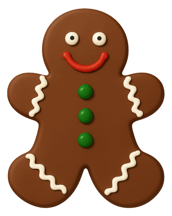Pawsitively Gourmet Giant Gingerbread Man, 1-count
