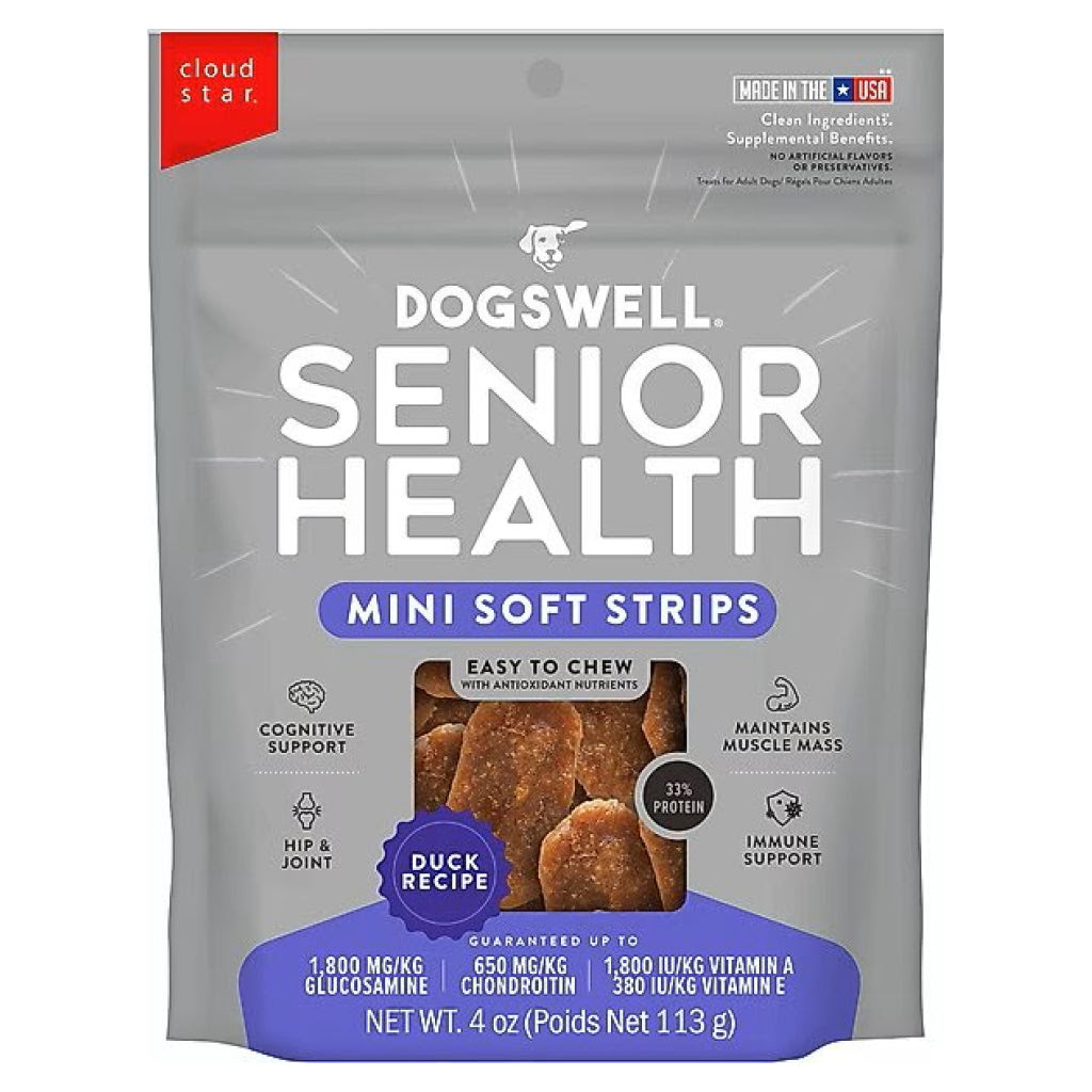 Dogswell Senior Health - Mini Soft Strips 4 oz