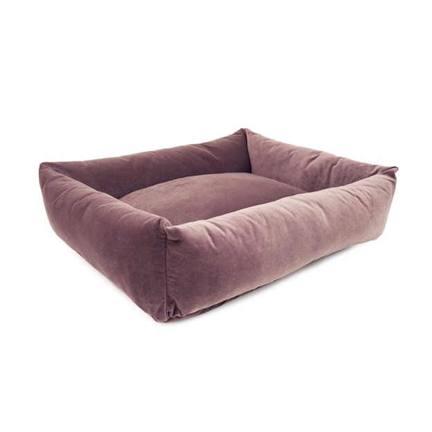 Carolina Pet Co. Renewed Velvet Kuddler, Mauve, Medium