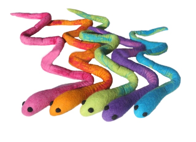 Lollycadoodle 100% Wool Snake Large