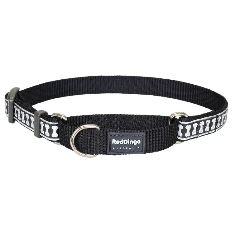 Red Dingo Martingale-Ref Blk Bone-15