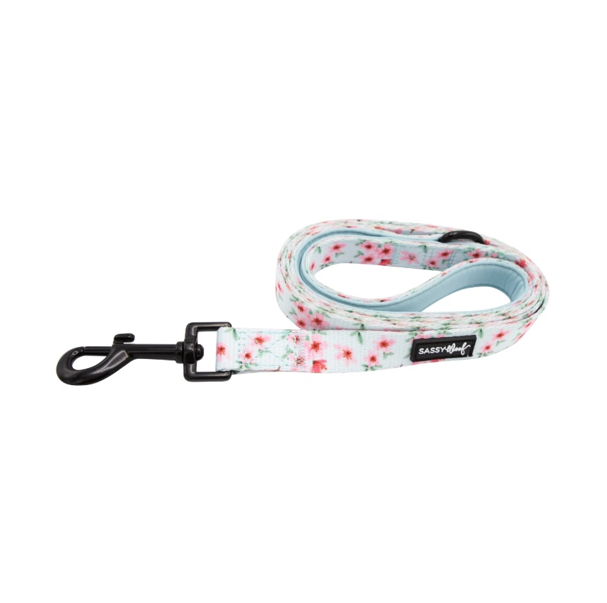 Sassy Woof Dog Leash, Sakura