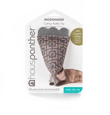 Hauspanther Modshaker Catnip Cat Toy, Neutral