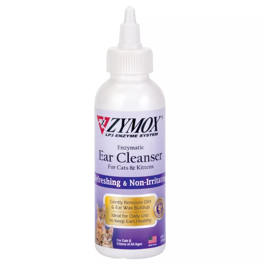 Zymox Cat Care-Ear Cleanser-4 oz