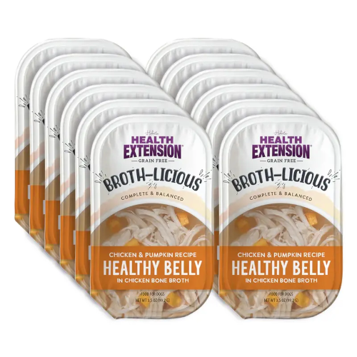 Health Extension Broth-Licious Chicken & Pumpkin in Bone Broth - Healthy Belly Recipe
