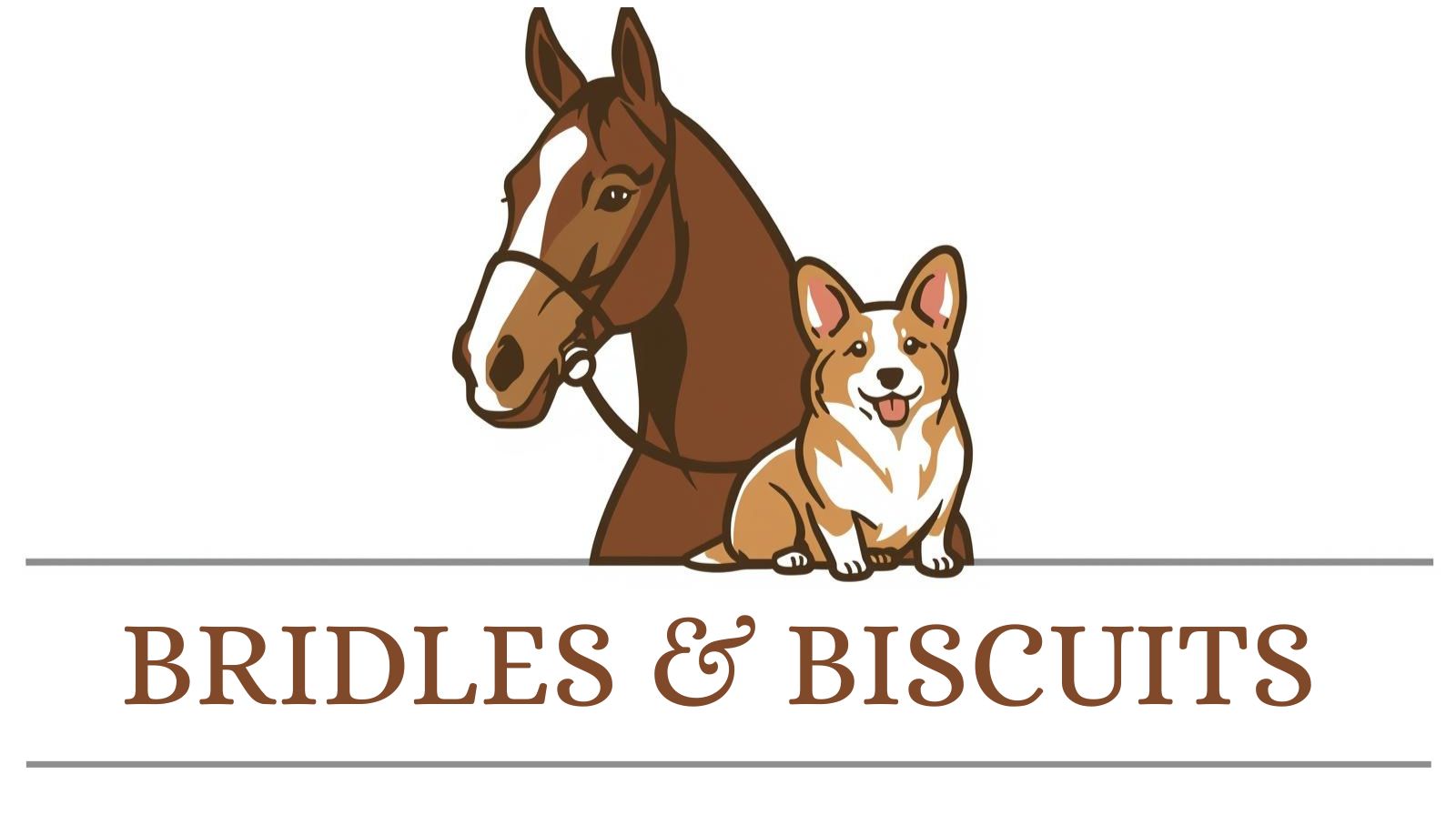 Bridles & Biscuits logo