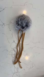 whiskers 'n paws fur-fluffle cat toy