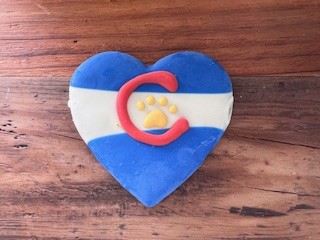 Colorado Heart Cookie