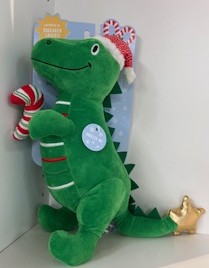 Fringe christmas dinosaur