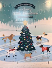 Fringe christmas advent calendar