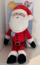 Fringe christmas sants