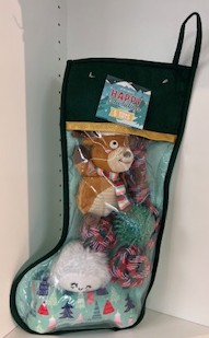 Fringe christmas stocking