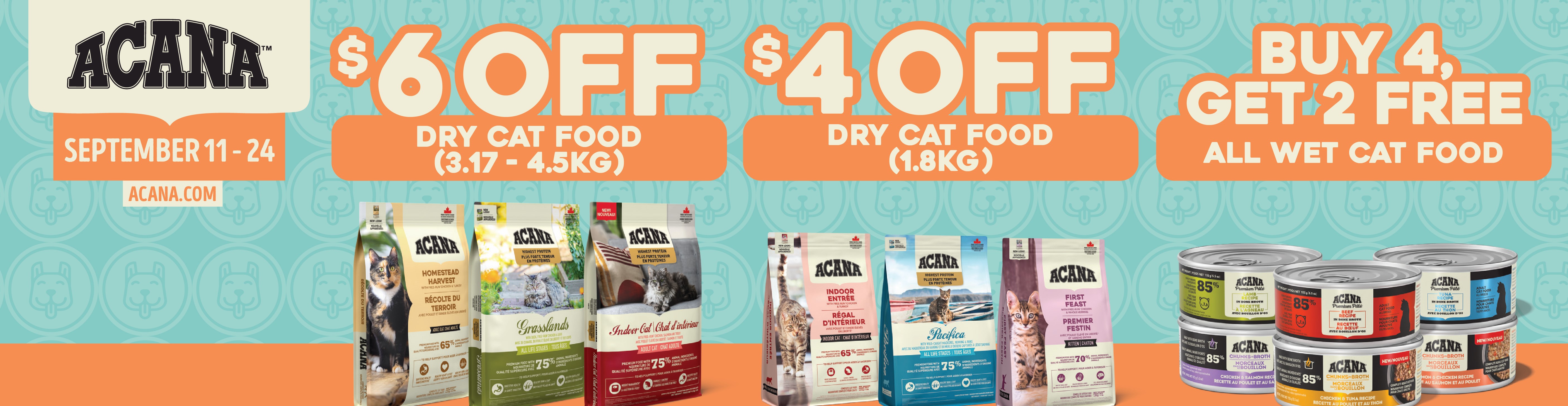 Acana Cat September 2025