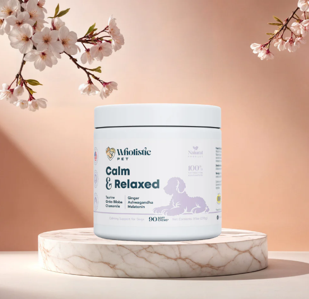 Wholistic Pet Calm & Relaxed 90 Soft Chews