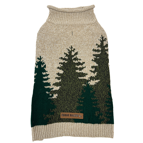 Eddie Bauer, Treeline Sweater, Heathered/Oatmeal, X-Small