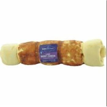 pic of Barkworthies Beef Cheek Chicken Dog Treats, Large