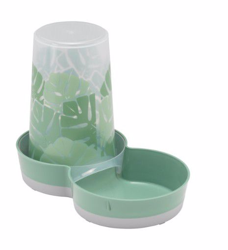 Moderna Water Pet Feeder, Palm Green, 0.5-gal