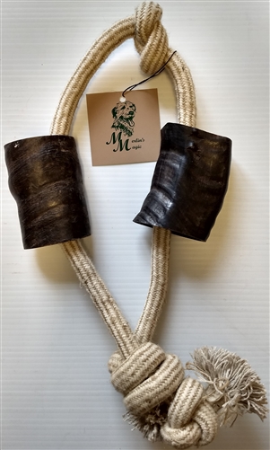MERLIN'S MAGIC 36" BUFFALO HORN ROPE TOY