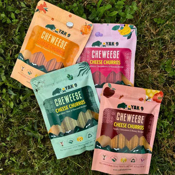 Yak9 Cheweese Cheese Churros Blueberry, Strawberry, Banana Recipe, 4.2-oz