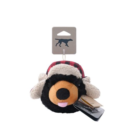 Tall Tails 2-in-1 Bear Fetch Ball Dog Toy Holiday