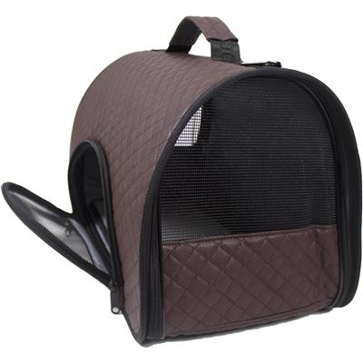 Dogline Designer Pet Carrier Brown