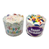 Preppy Puppy - Birthday Cupcake