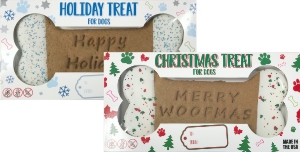 Preppy Puppy - Merry Christmas Holiday XXL Bone, 1-count