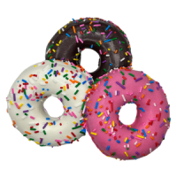 Preppy Puppy - Traditional Donut, 1-count