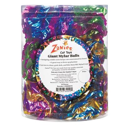 Zanies Giant Mylar Ball Cat Toy
