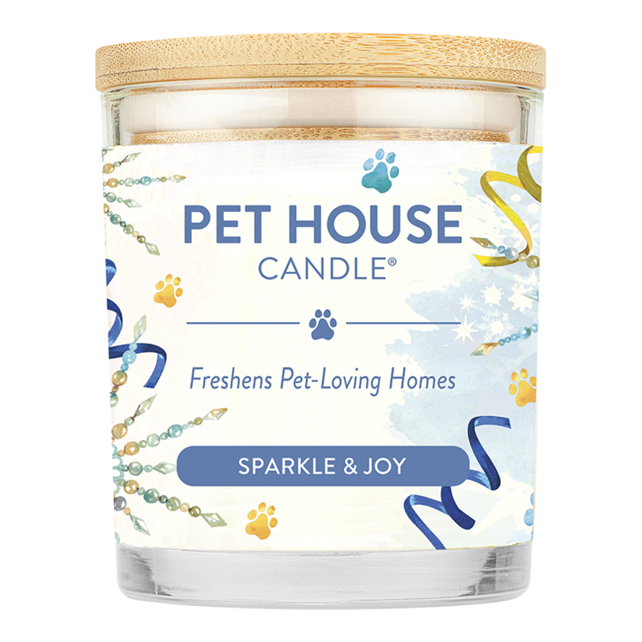 Pet House Winter Candle, Sparkle & Joy, 9-oz