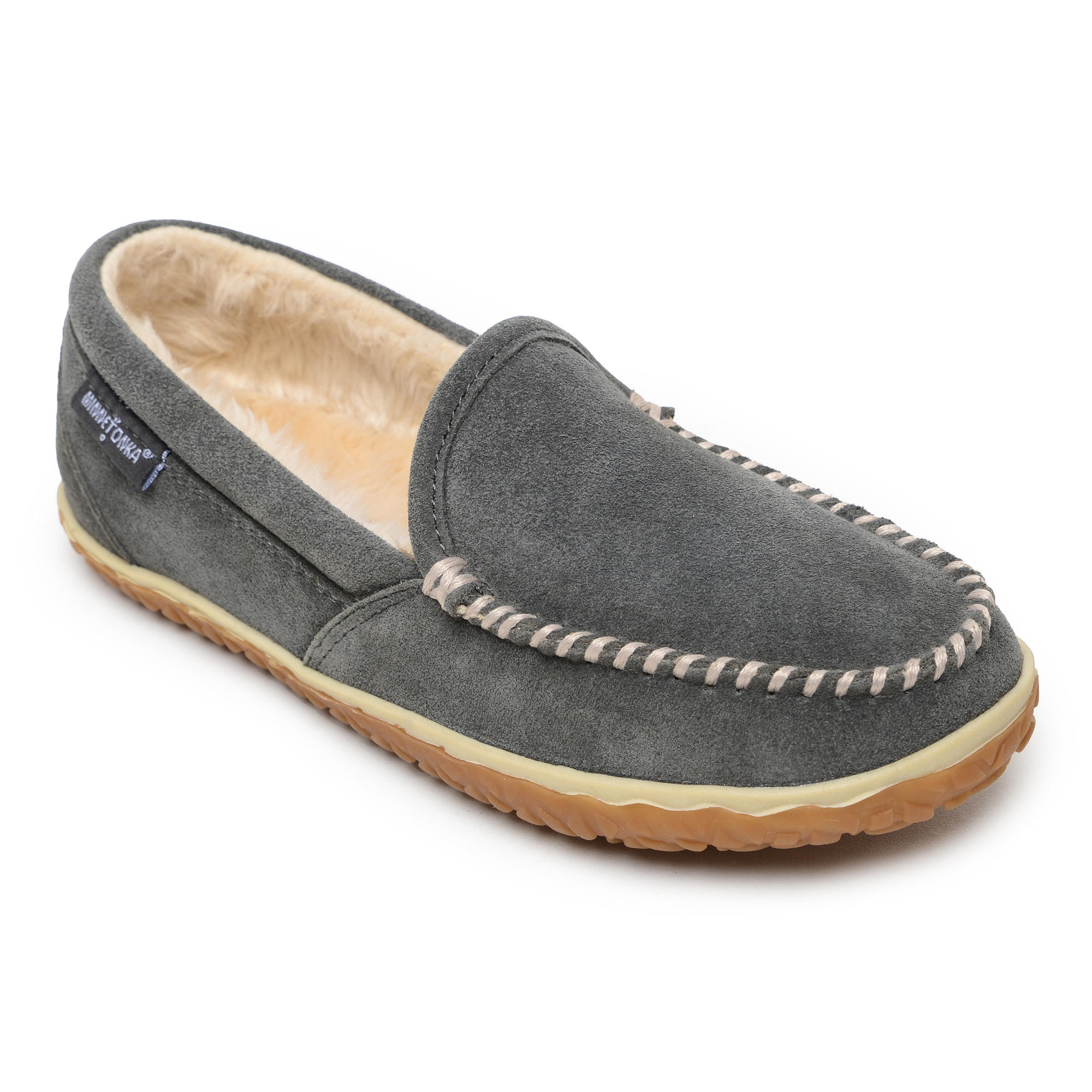 Minnetonka Tempe Women's Slipper - Grey Size 9