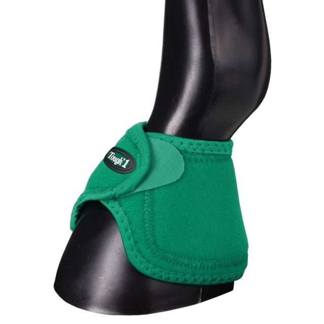 Tough1 No Turn Bell Boots - Jade, Large