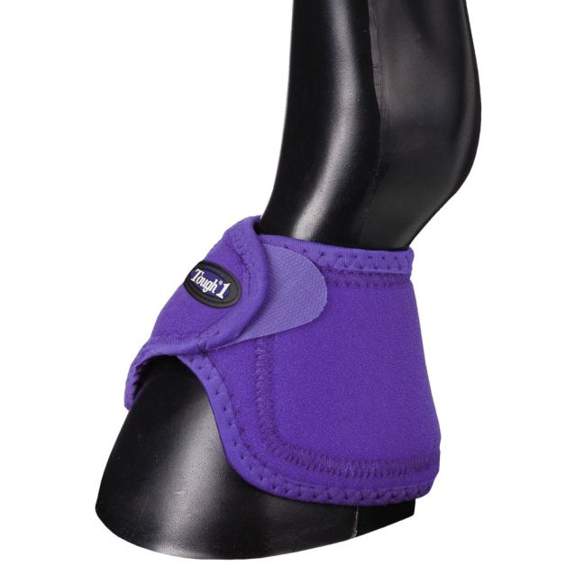 Tough1 No Turn Bell Boots - Purple, Medium