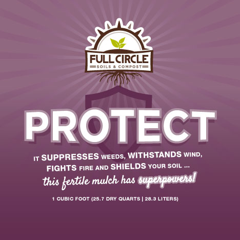 Full Circle Compost Bulk PROTECT - 1/3 CU YD Scoop