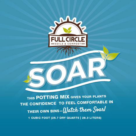 Full Circle Compost Bulk SOAR - 1/3 CU YD Scoop