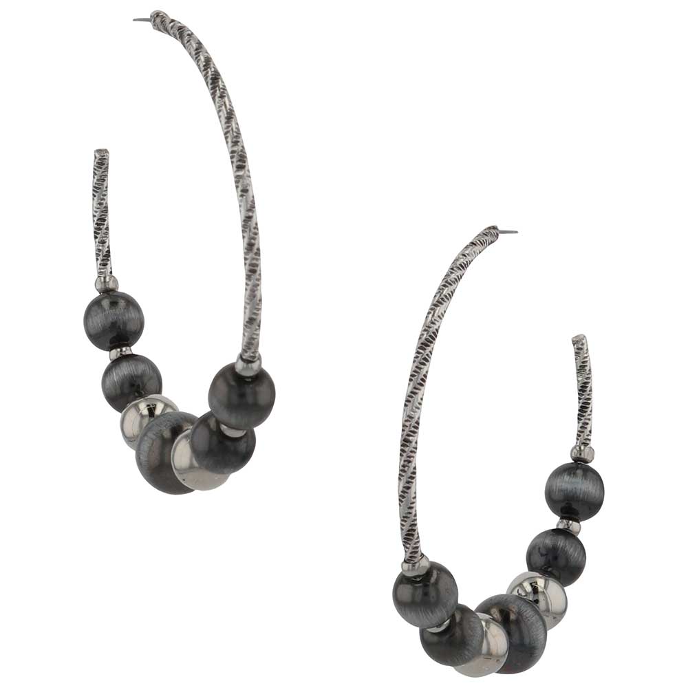 Midnight Lights Hoop Earrings