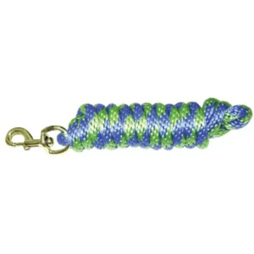 Hamilton 10' Poly Lead Rope, Berry Lime Stripe