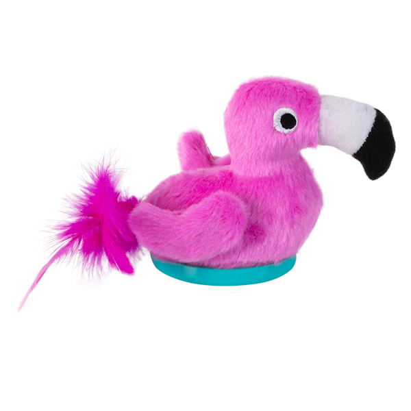 Mat Cat Sassy Scooch Flamingo Cat Toy