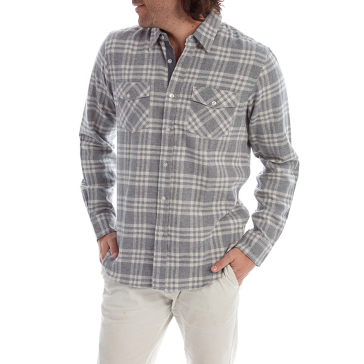 Luca Flannel Shirt, Men's Small