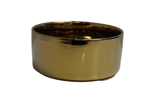 Luigi Luxe Gold Dog Bowl