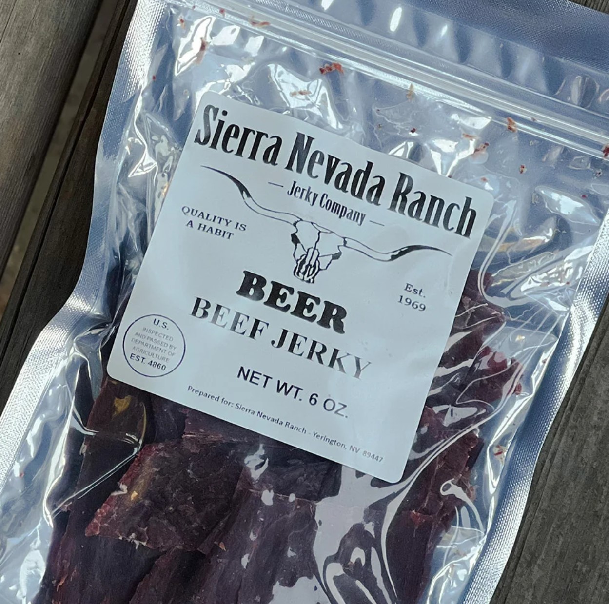 Sierra Nevada Jerky - Beer