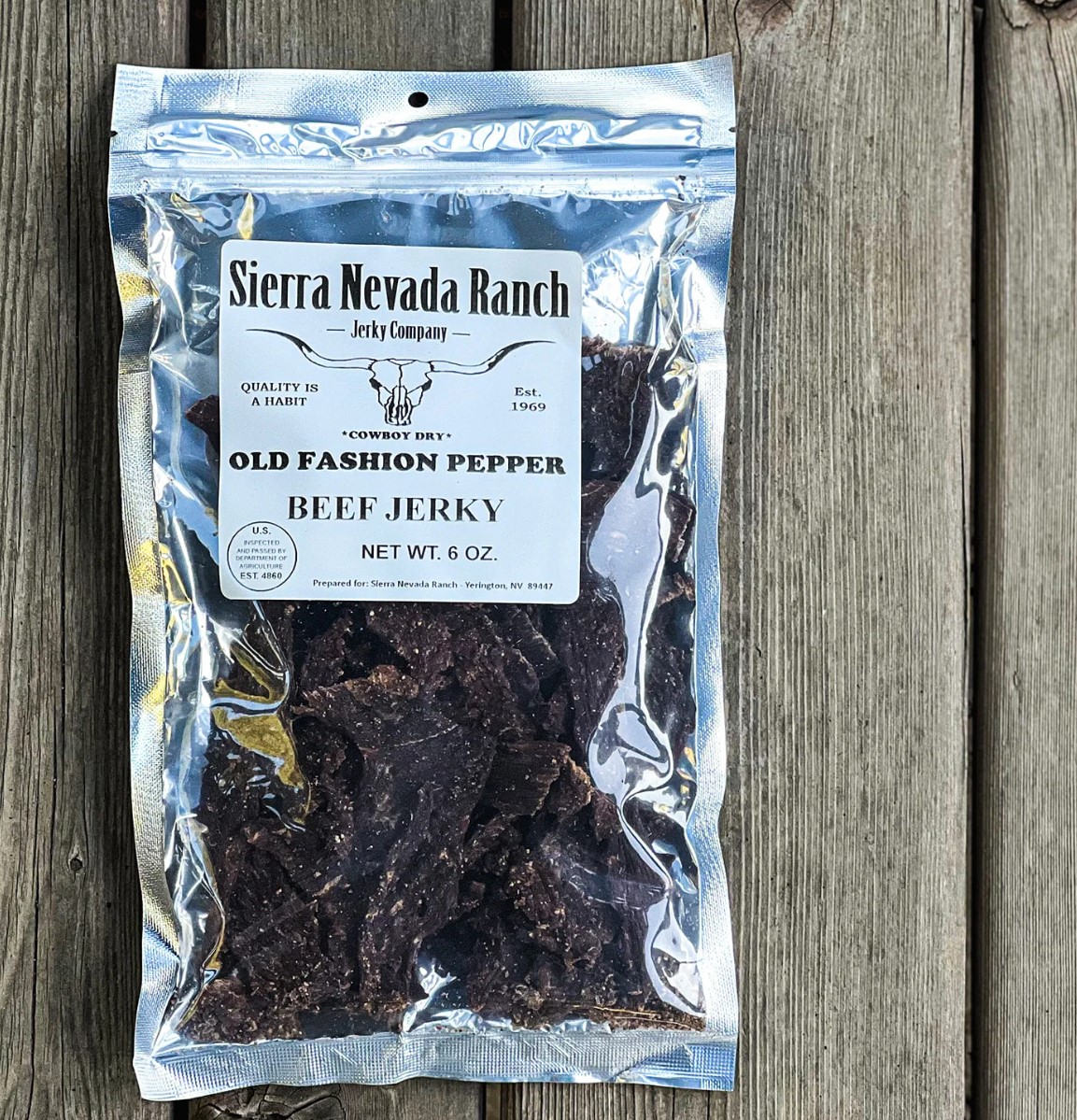 Sierra Nevada Jerky - Old Fashion Pepper