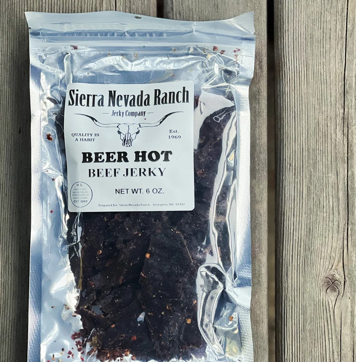Sierra Nevada Jerky - Beer Hot