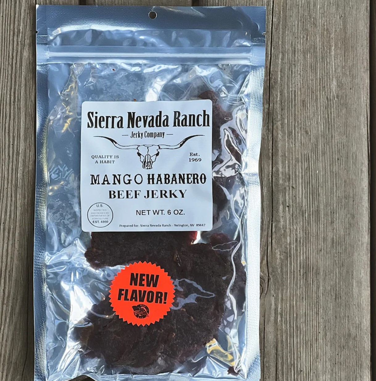 Sierra Nevada Jerky - Mango Habanero