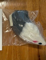 4in Rattle Mice Poly