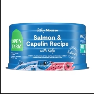 Open Farm 7oz Canned Salmon/Capelin for Dogs
