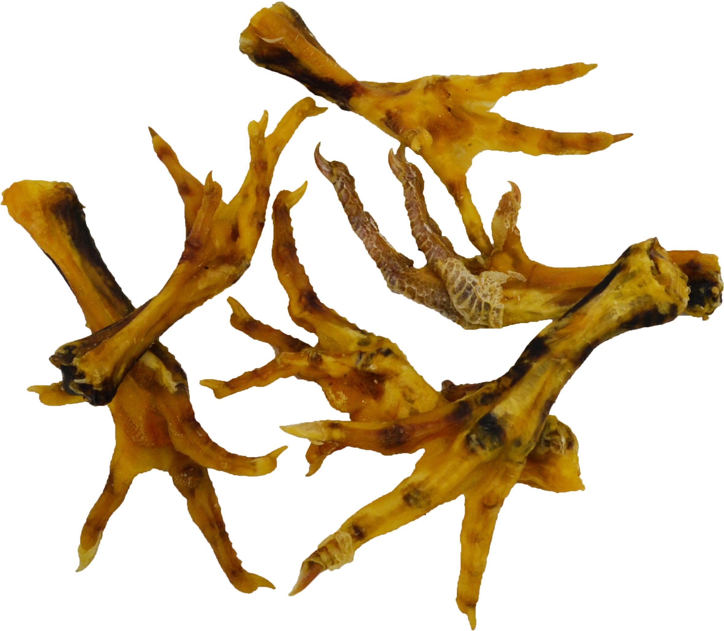 THREE Great Lakes Chicken Feet Dog Treats, Medium/Large