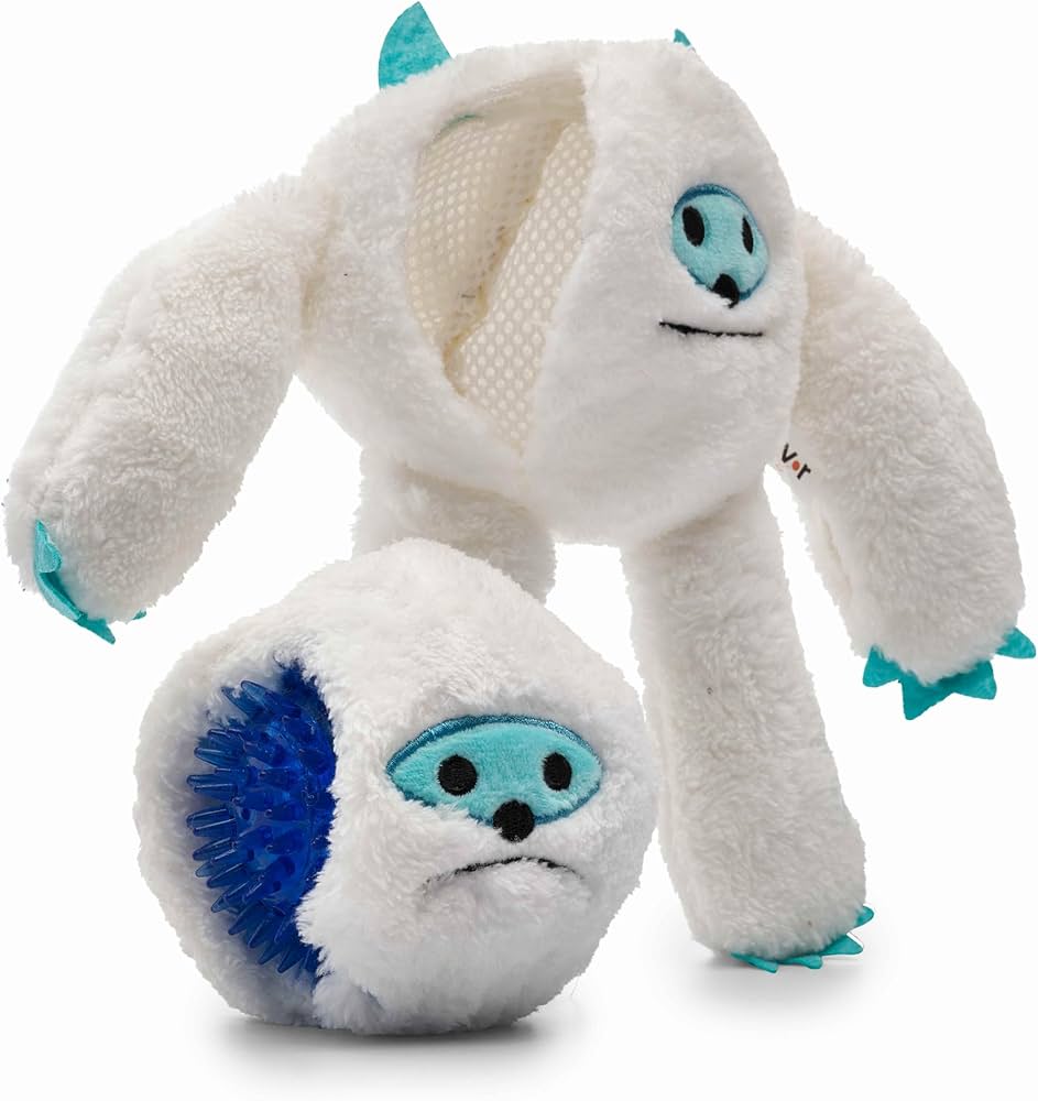 Flourish Small Abominable 3-in-1 Dog Toy