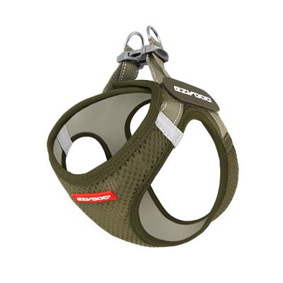 EzyDog FormFit Harness for Small Dogs, XLarge, Olive